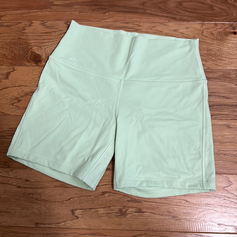 Lululemon align high rise biker shorts 6 inch- double lined